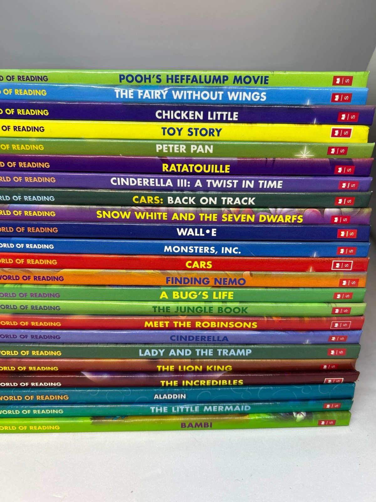 Disney wonderful world of reading lot of 23 books 92an5s5Ng