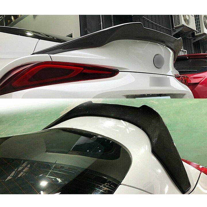 Brand New 2020-2023 Toyota Supra GR A90 A91 Real Carbon Fiber Trunk Spoiler Wing GGLsXlg9x