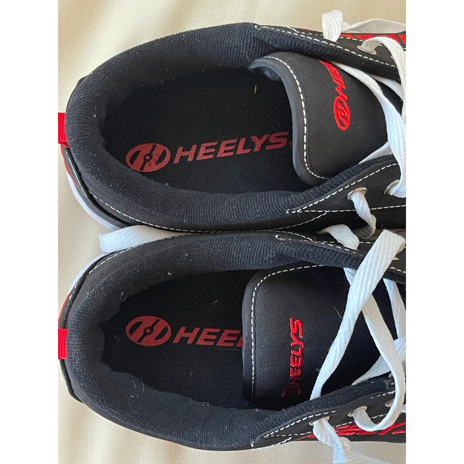 HEELYS Black & Red Pro 20 Wheeled Heel Shoe Adult Men Size 12 bYhGFfeZe