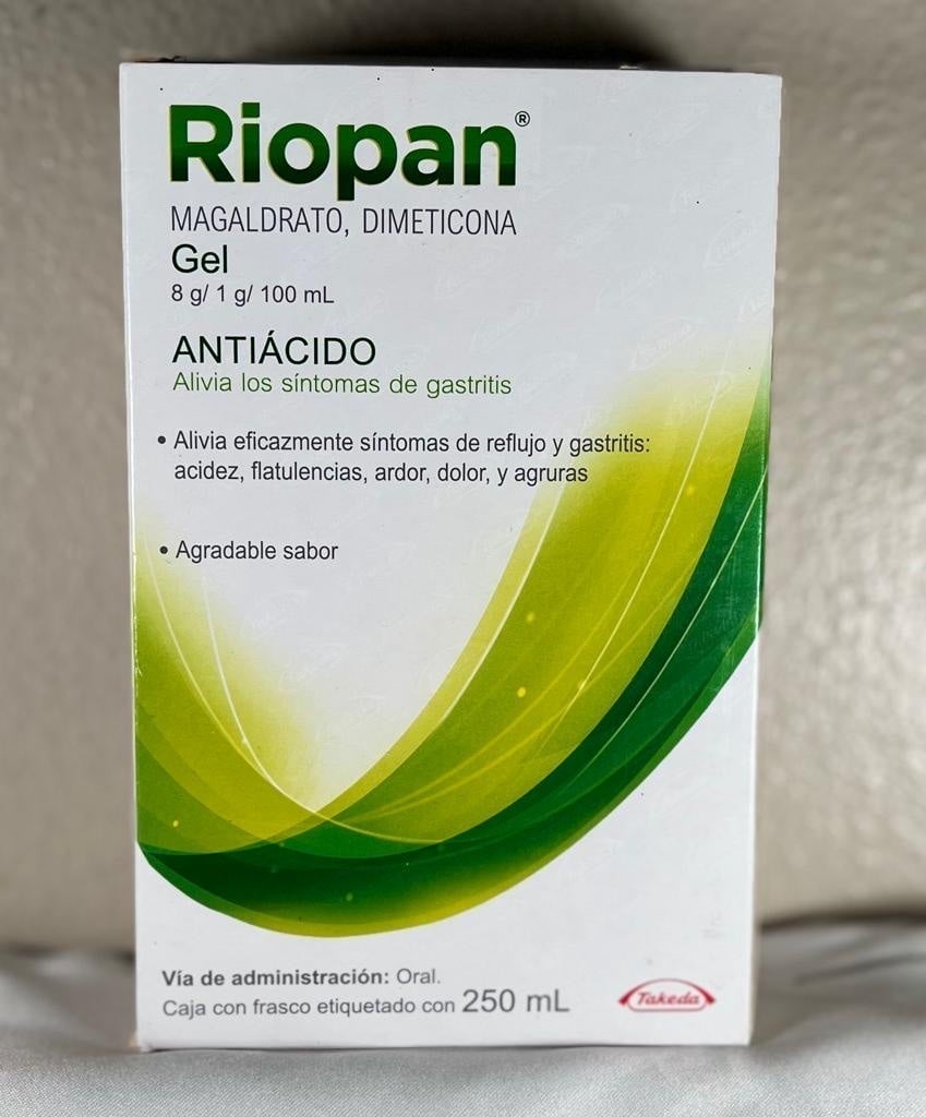 Antiacid Riopan Gastritis Heartburn Relief Gel Bottle 2