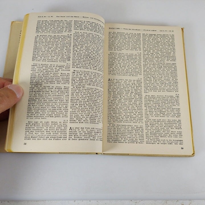 Die Heilige Schrift Des Neuen Testaments 1949 HCDJ New Testament In German aVHGTXfy7