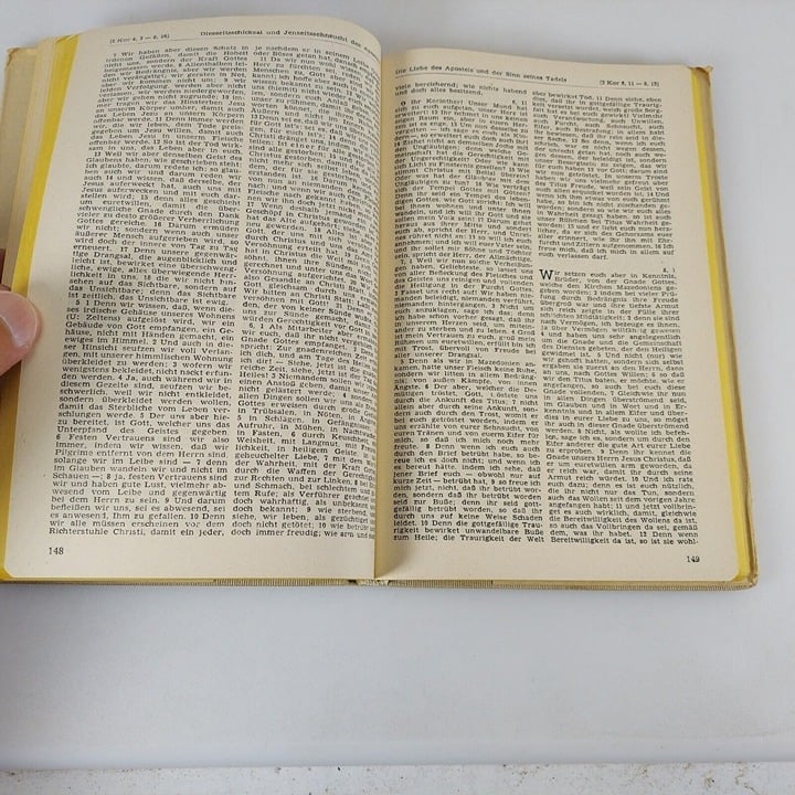 Die Heilige Schrift Des Neuen Testaments 1949 HCDJ New Testament In German aVHGTXfy7