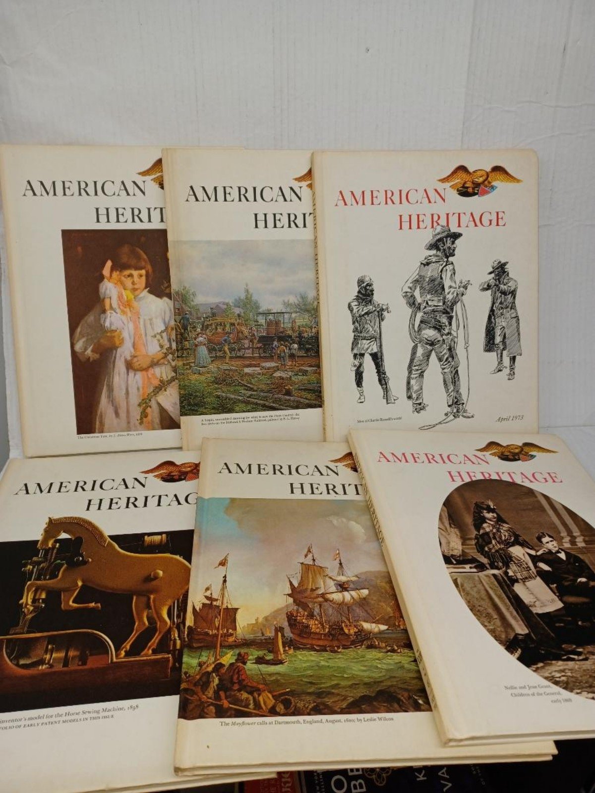 Vintage American Heritage books AzIlmwOca