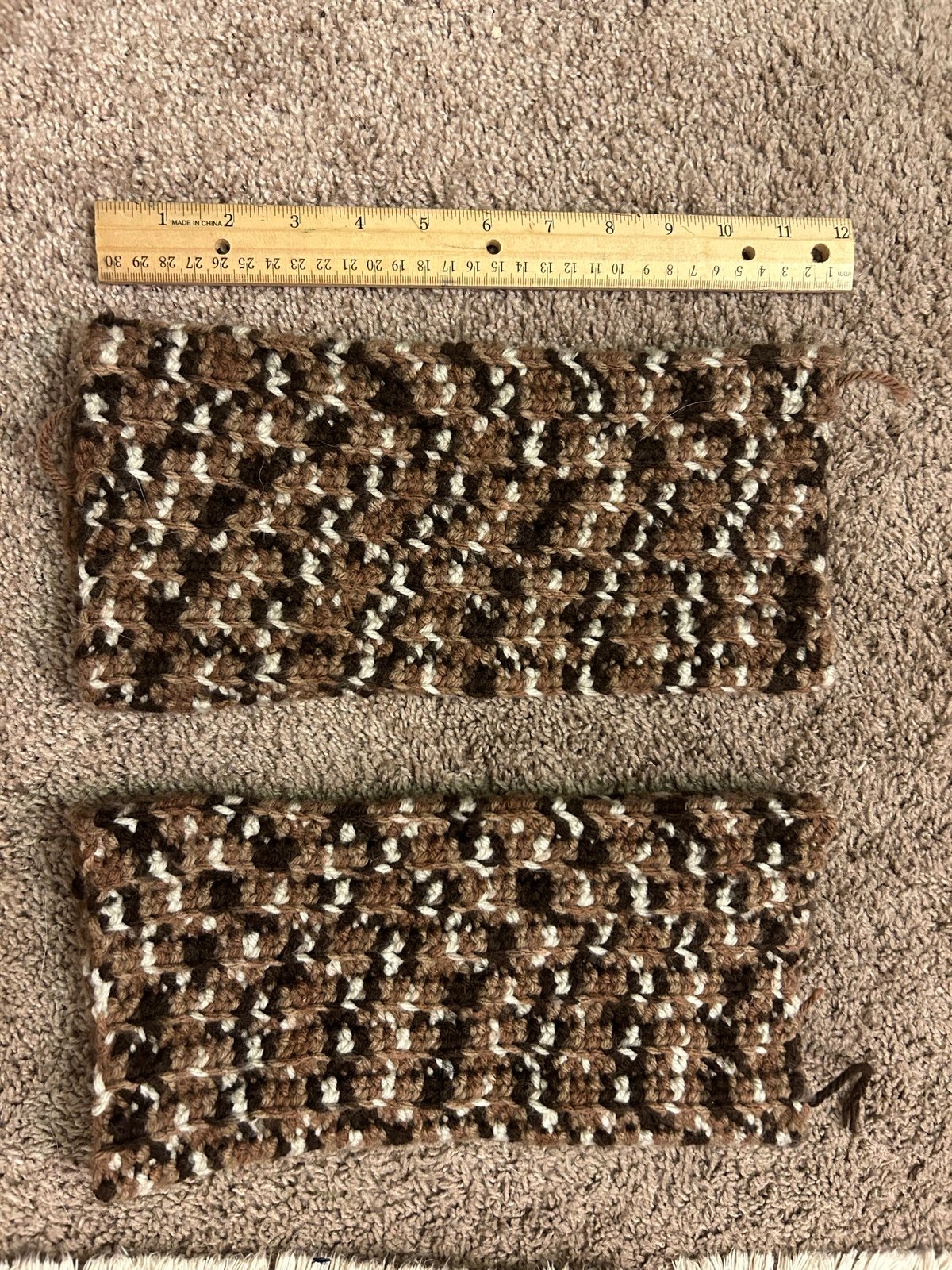 Crochet Brown Leg Warmers 1idVUT20n