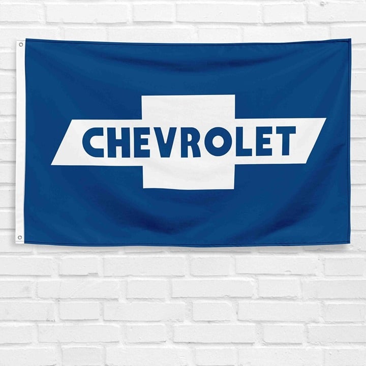 For Chevrolet 3x5 ft Banner Chevy Car Truck Racing Logo