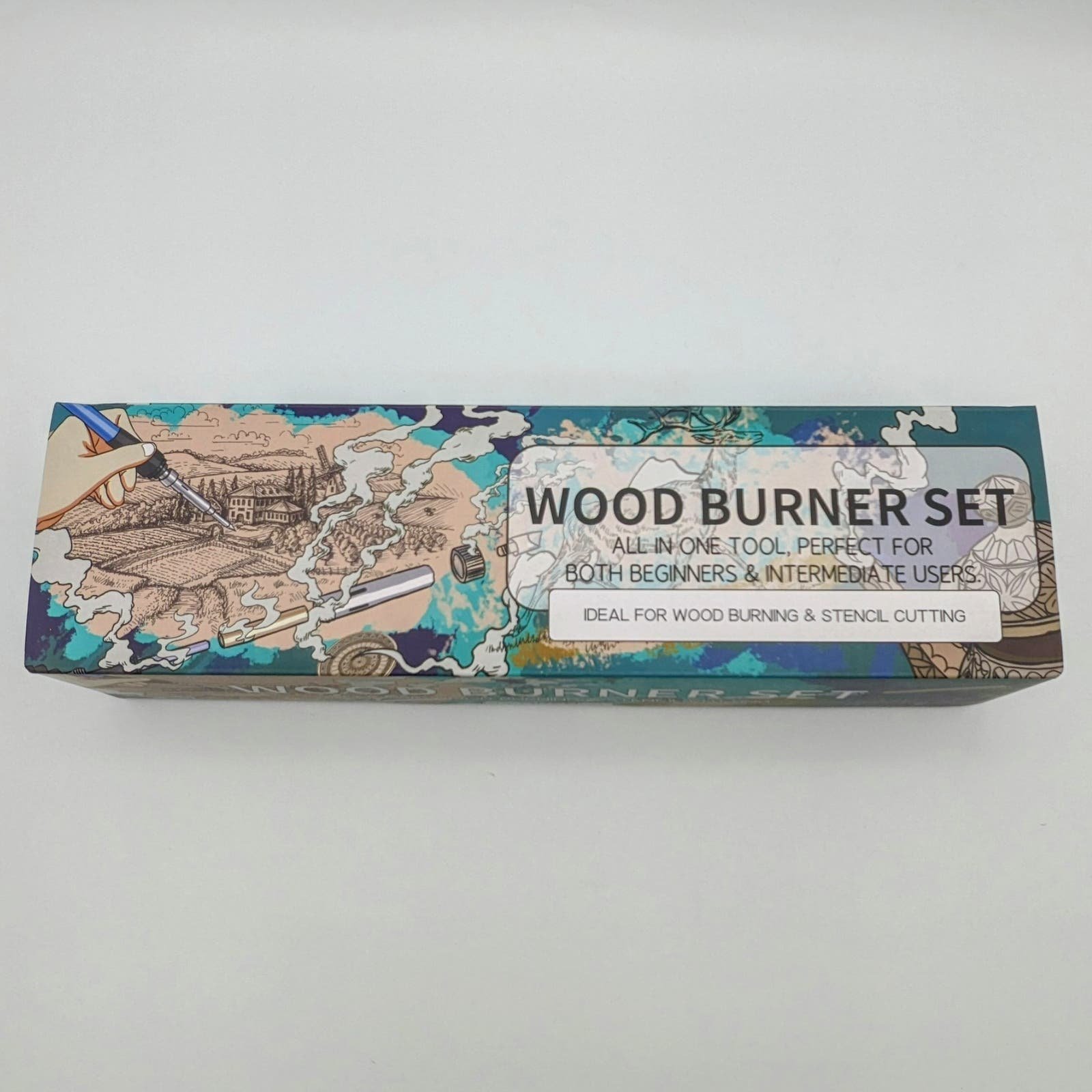 New Wood Burning Kit Stencils Beginners Intermediate Cr