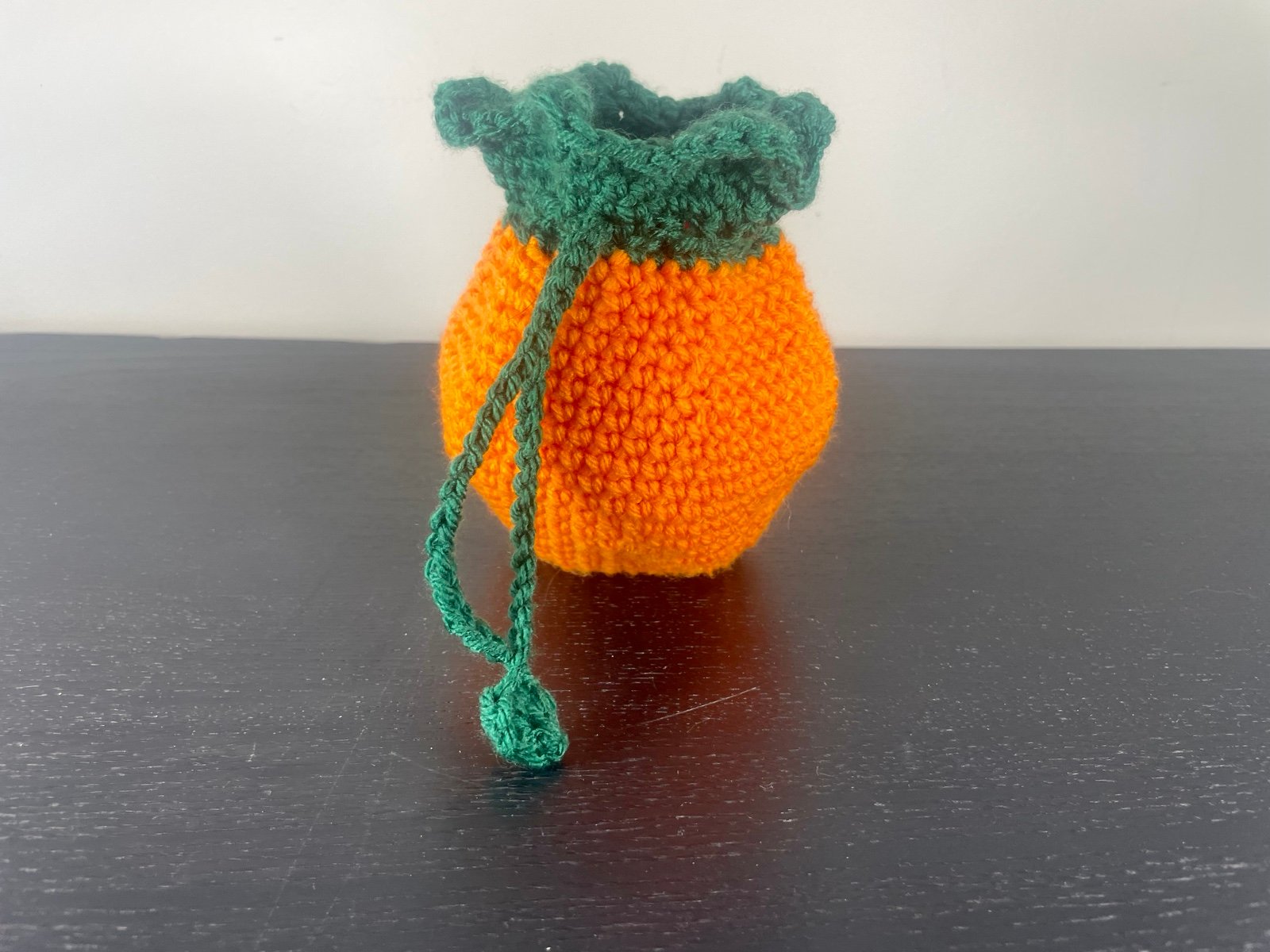 Crochet Orange Pouch EdiJ8wuaG