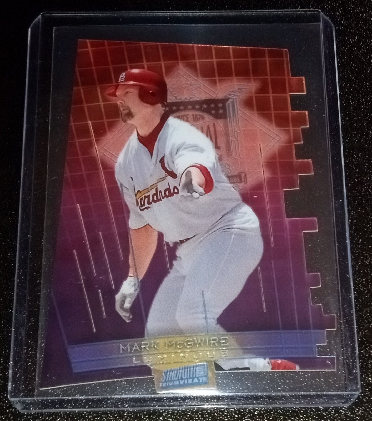 St. Louis Cardinals Mark McGwire Card 28uwF2fRS