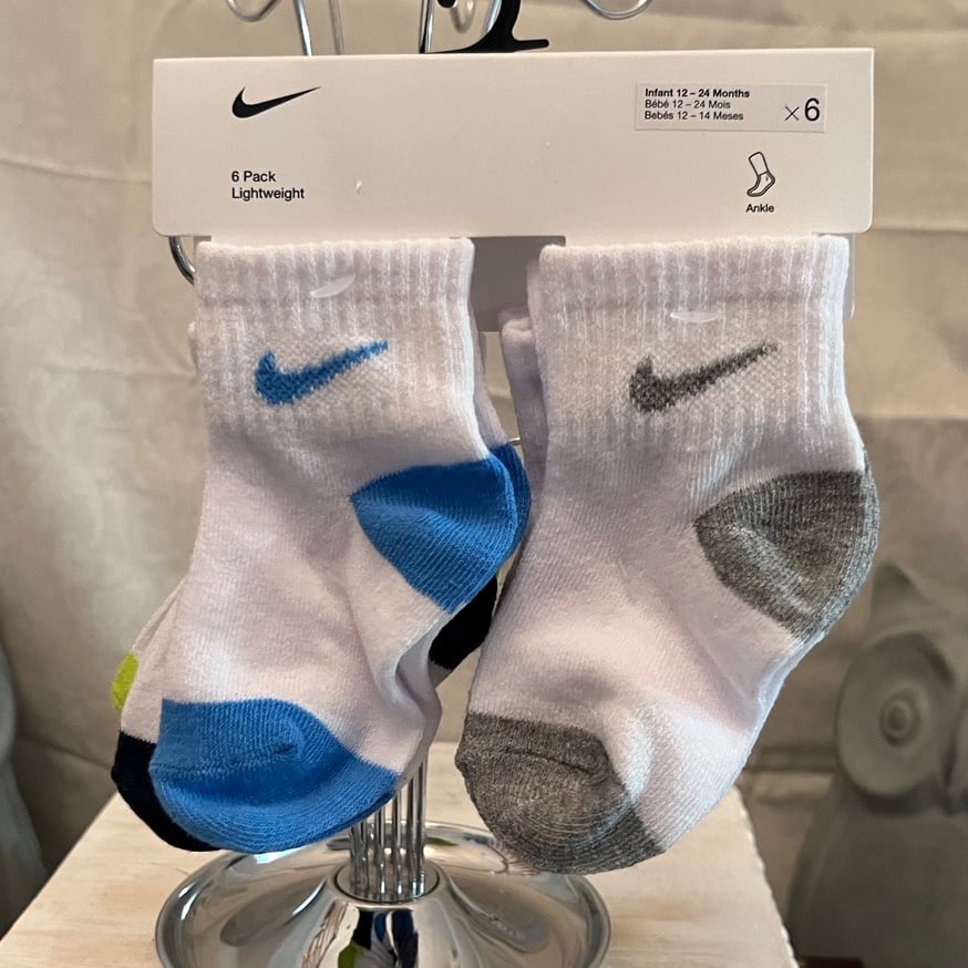 Nike Infant Lightweight Ankle Socks: 12-24 Months BoJkrsmdo