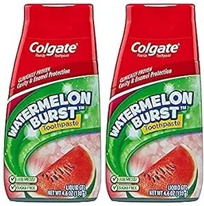 Colgate Kids Watermelon Burst Toothpaste, 4.6 Ounce (Pack of 2) g5W4LNIYn