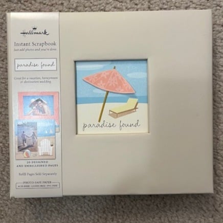 Hallmark Instant Scrapbook – Paradise Found - New with 