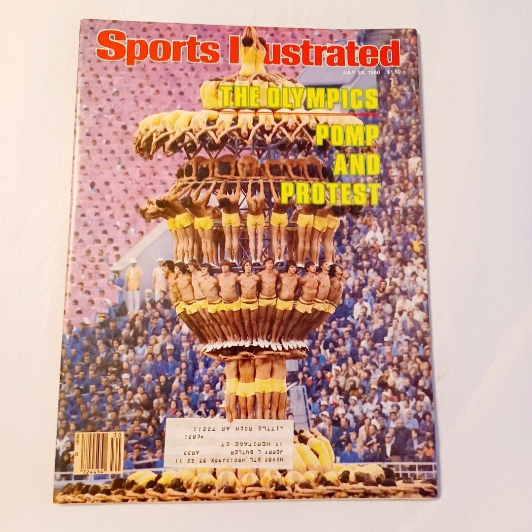 Sports Illustrated Magazine-July 28, 1980-Olympics-Pomp