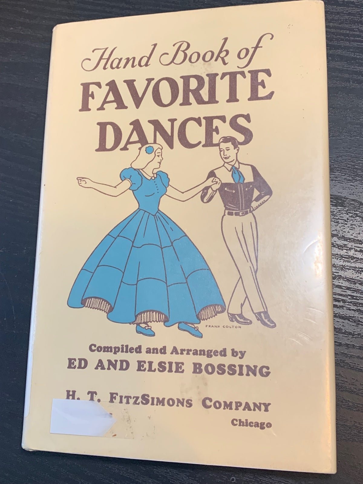 Hand Book of favorite dances antique 1955 rare book BsG4XgTn6