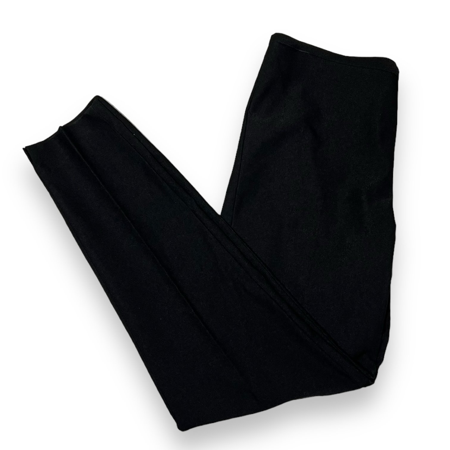 J. McLaughlin Women’s Side Zip Tapered Leg Pants Black 