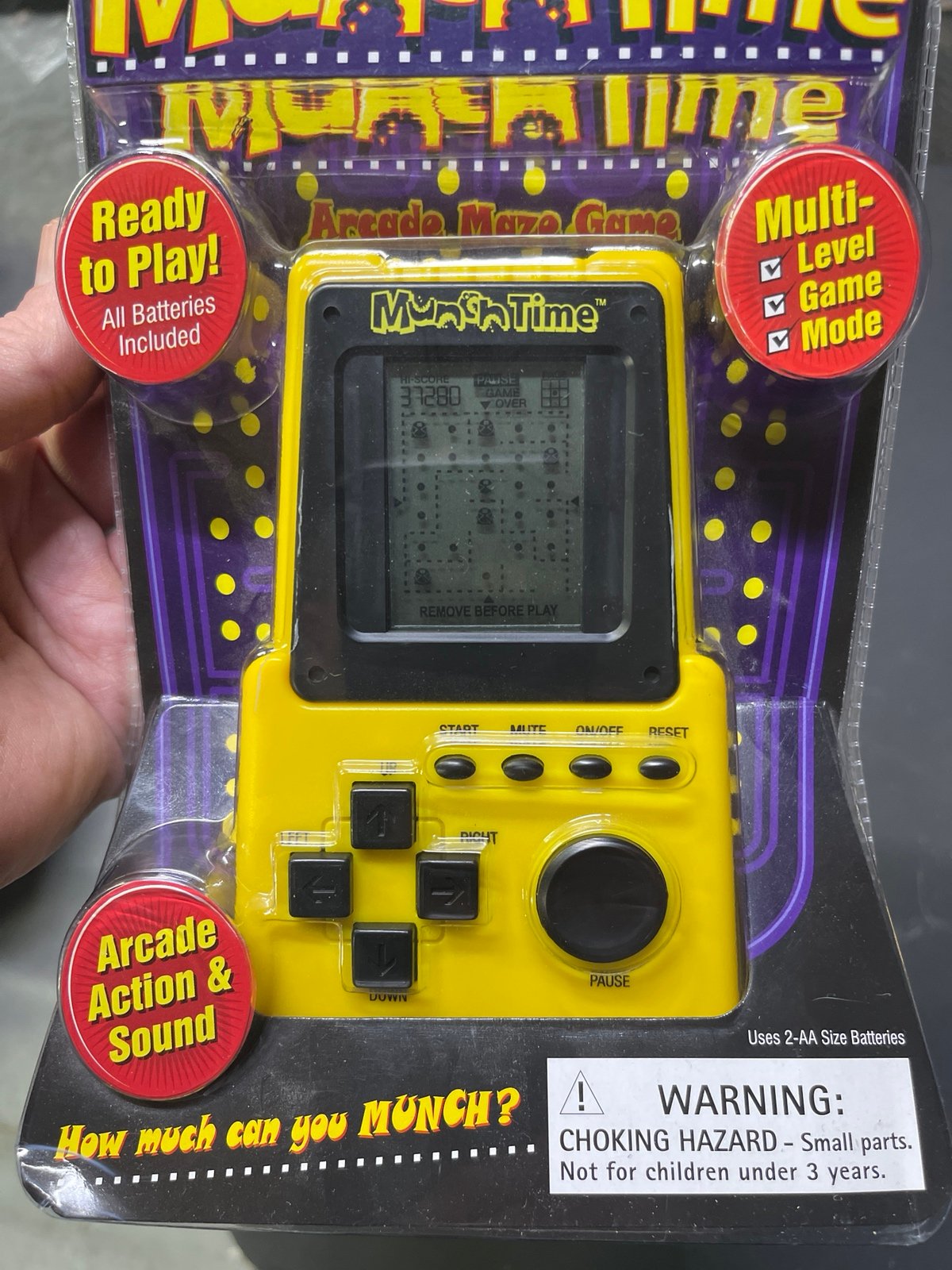 Munch Time Pocket Arcade New dn5Let6K2