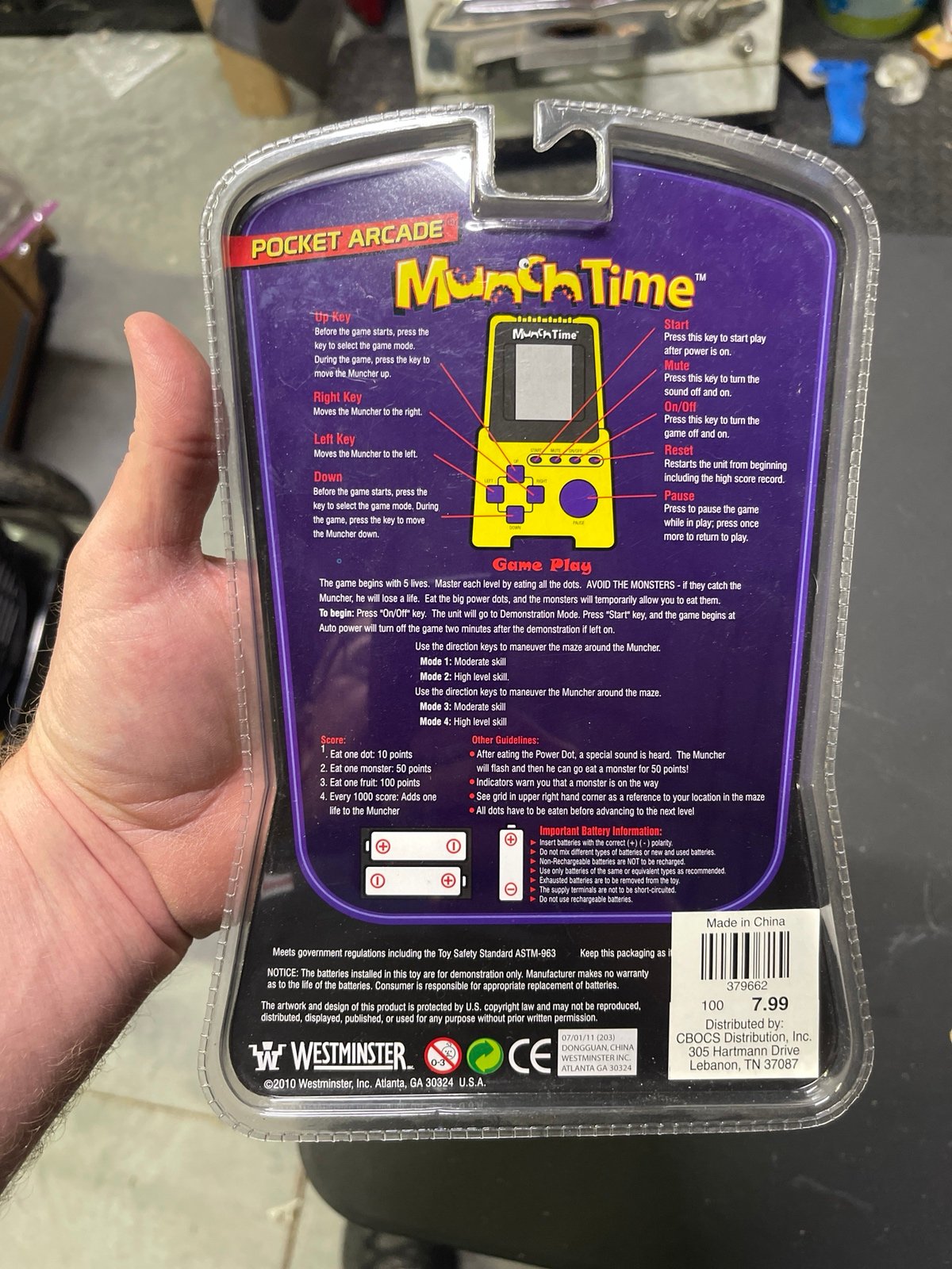 Munch Time Pocket Arcade New dn5Let6K2