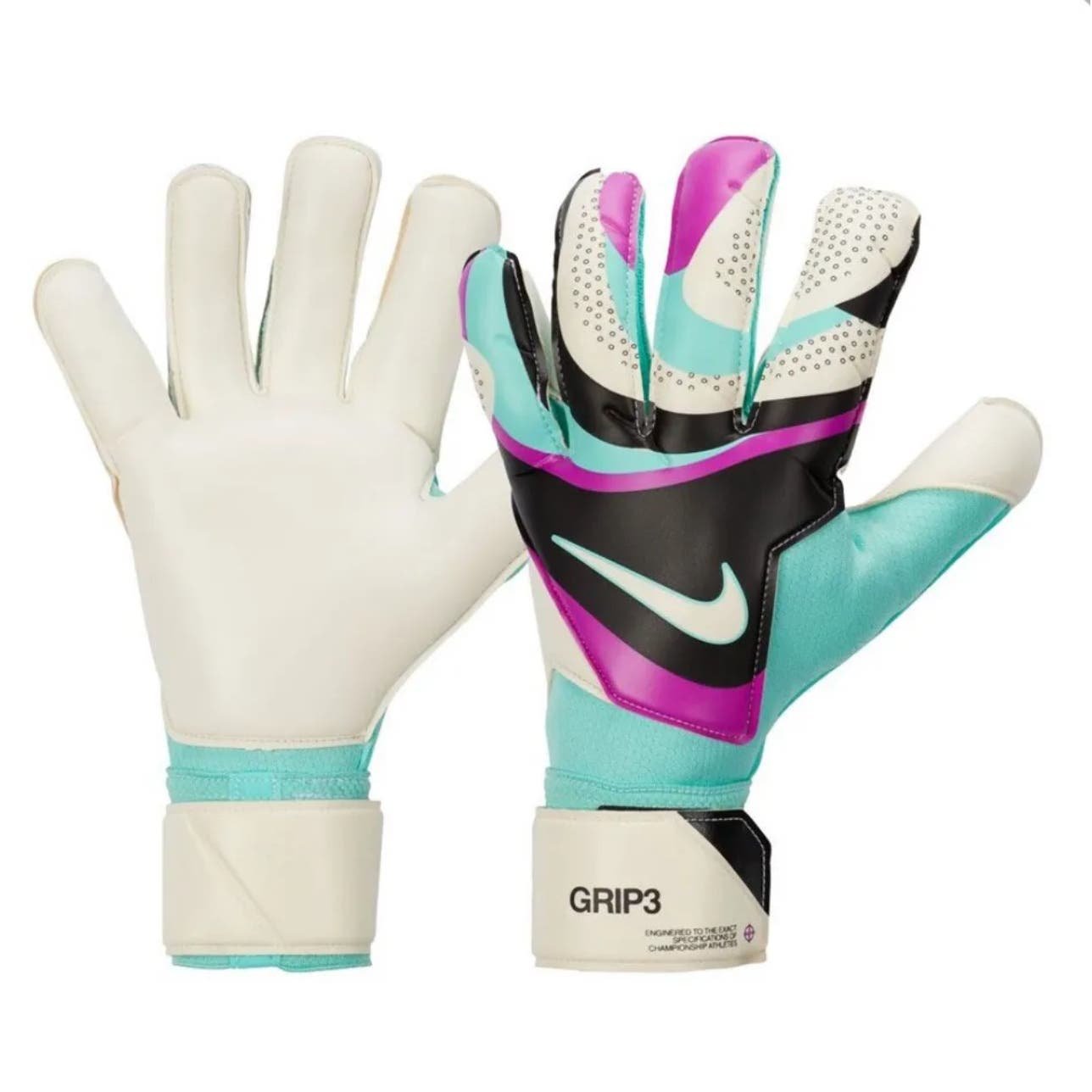 Nike GK Vapor Grip 3 Goalkeeper Soccer Gloves Mens Size 7 (FB2998-010) 1lUXQPFmy