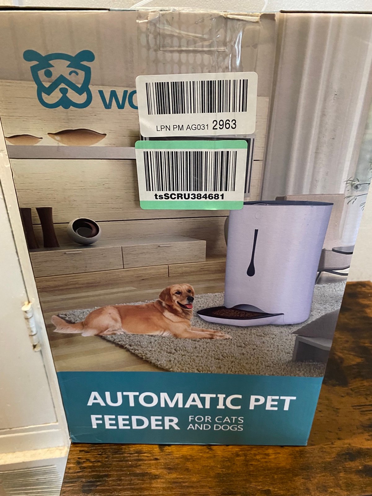 WOPET 7L Automatic Pet Food Dispenser DSGJMrWkW