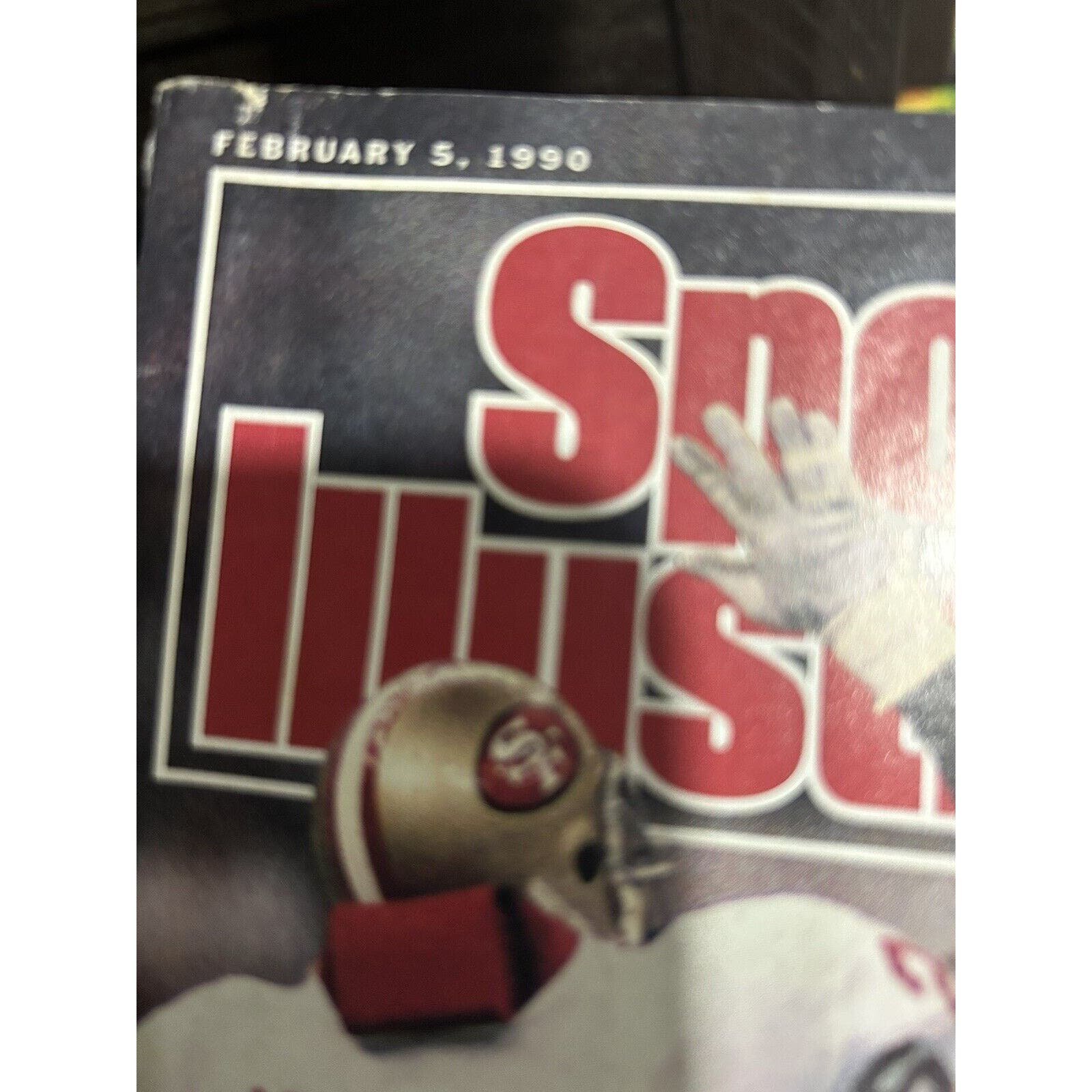 1990 February 5 Sports Illustrated Magazine, Joe Knows Super Bowls G9dfugljN