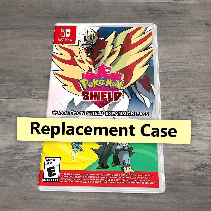 Replacement Case - Pokémon Shield + Expansion Pass (Switch) fJNMFN0hE