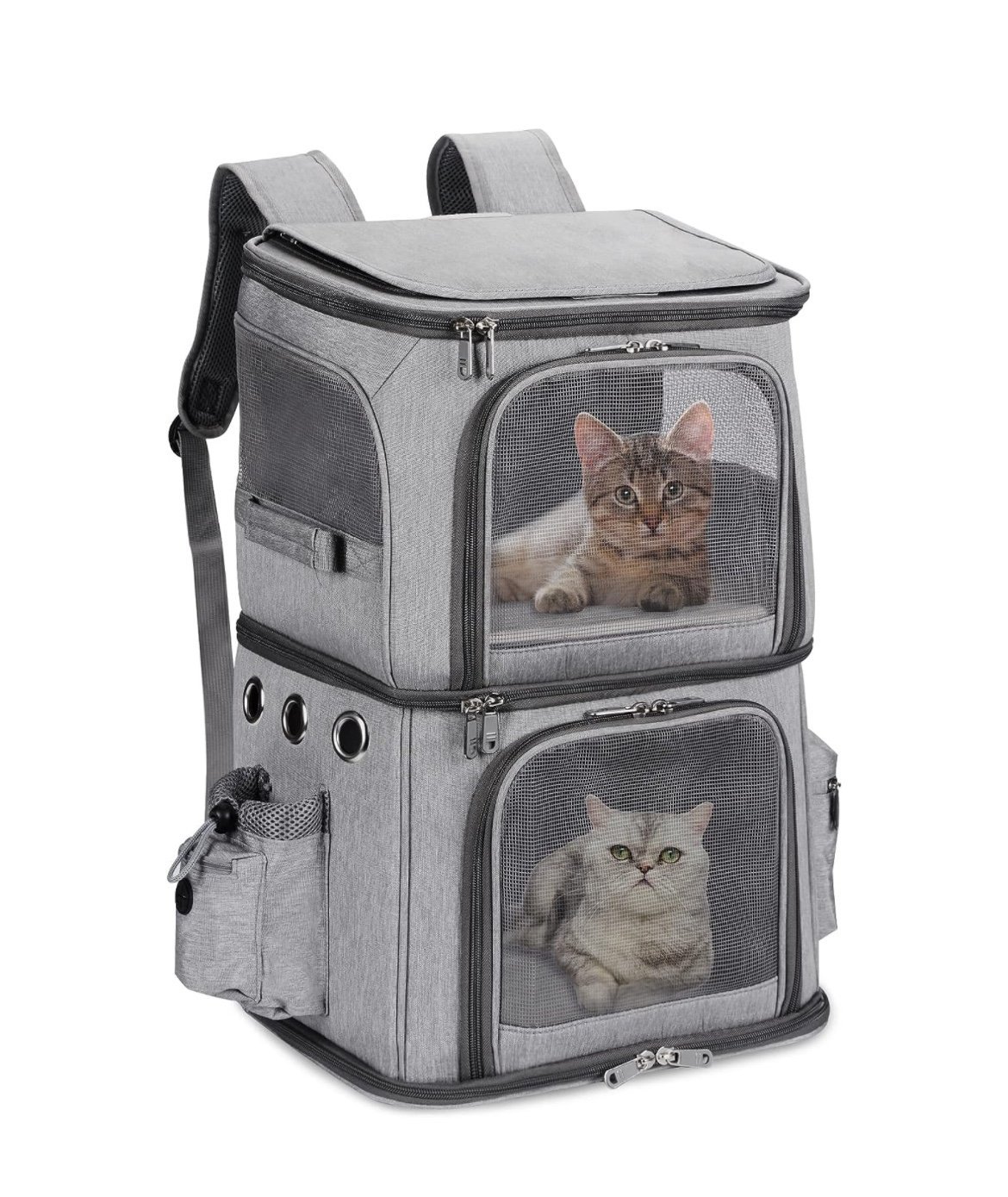 Double-Compartment Pet Carrier Backpack azikjHnTM
