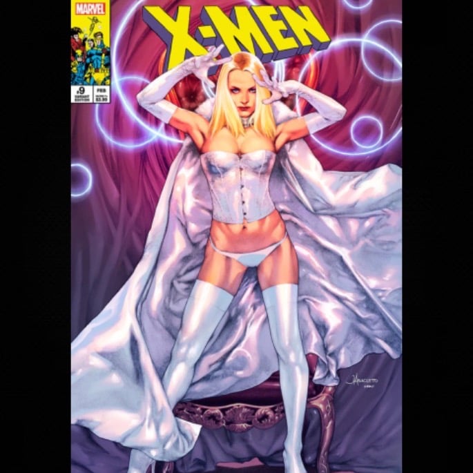 X-Men #9 Variant Cover 1:25 NM+ fN2g97SFR