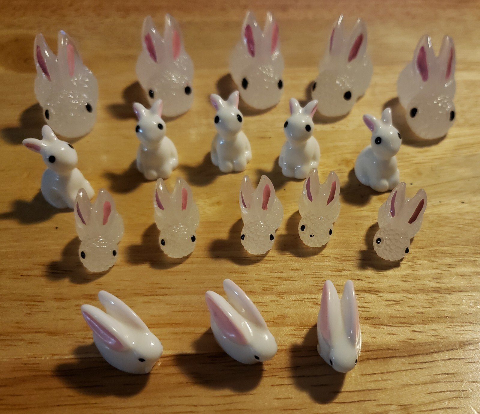 Rabbit Bunny Resin Figures 3cTWLQaxw