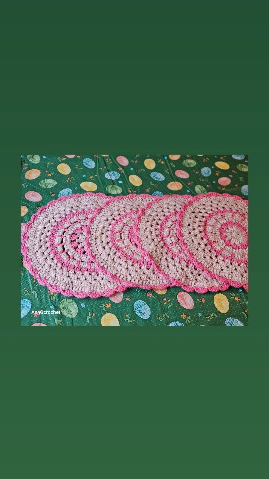 crochet placemats 4ct BbCTk8nE4