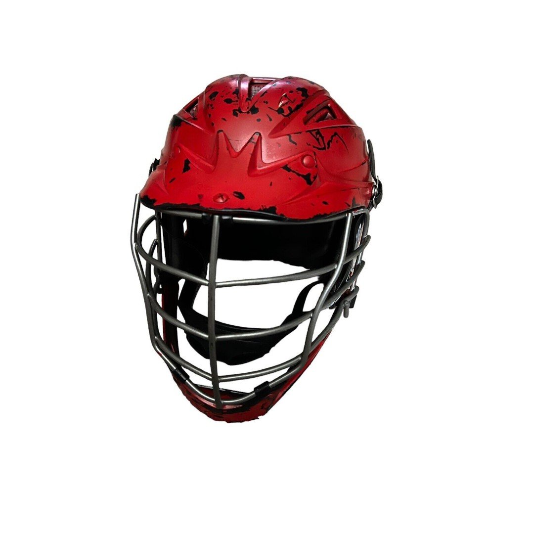 Cascade CPV-R Lacrosse Helmet White / Black W/ Chin Strap Size M/L Red/black 5XMpdtQkH