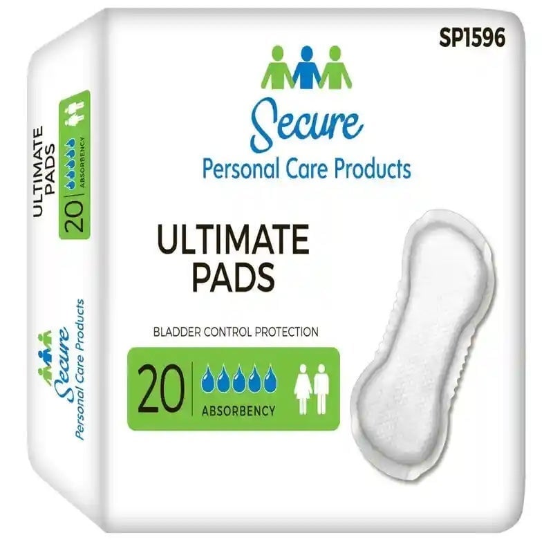 80 counts brand new secure personal care ultimate pads 