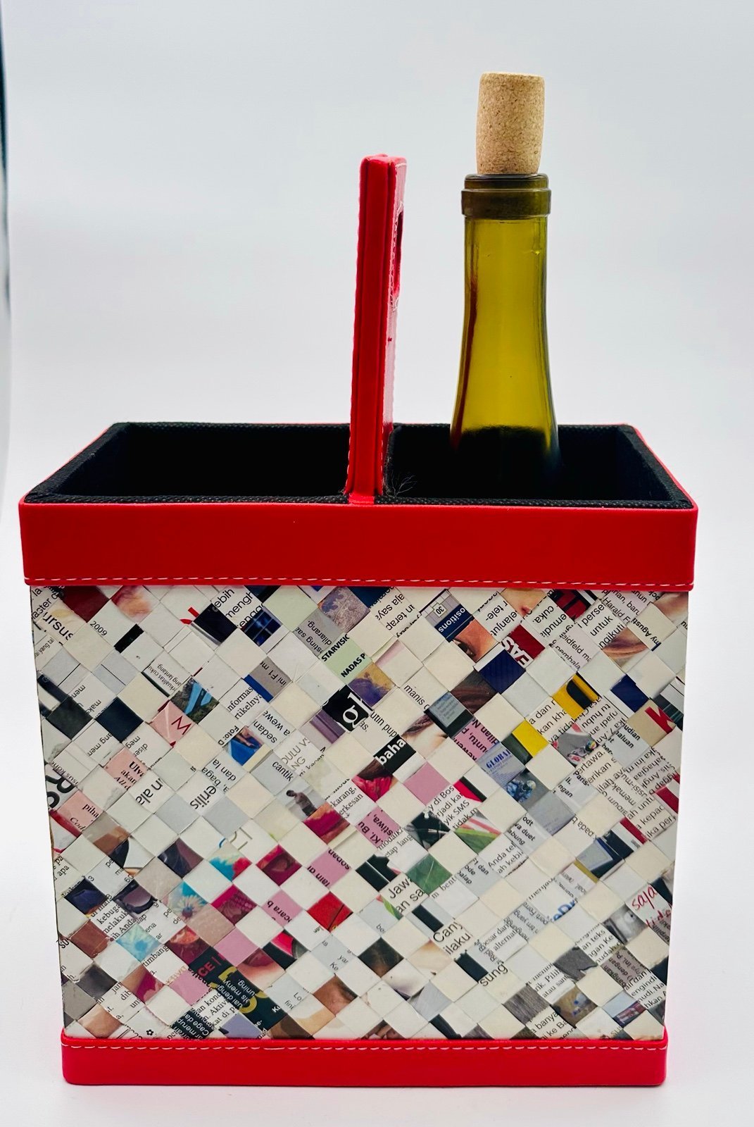 Wine Tote / Carrier / Gift Box / NWT EF2oBnAjM