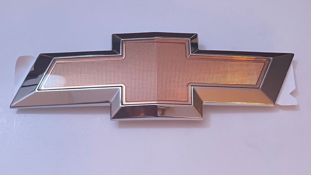 OEM NEW Front Bumper Grill Bowtie Emblem Gold w/Chrome Trim 12-16 Sonic 95122465 62lS9MnYh