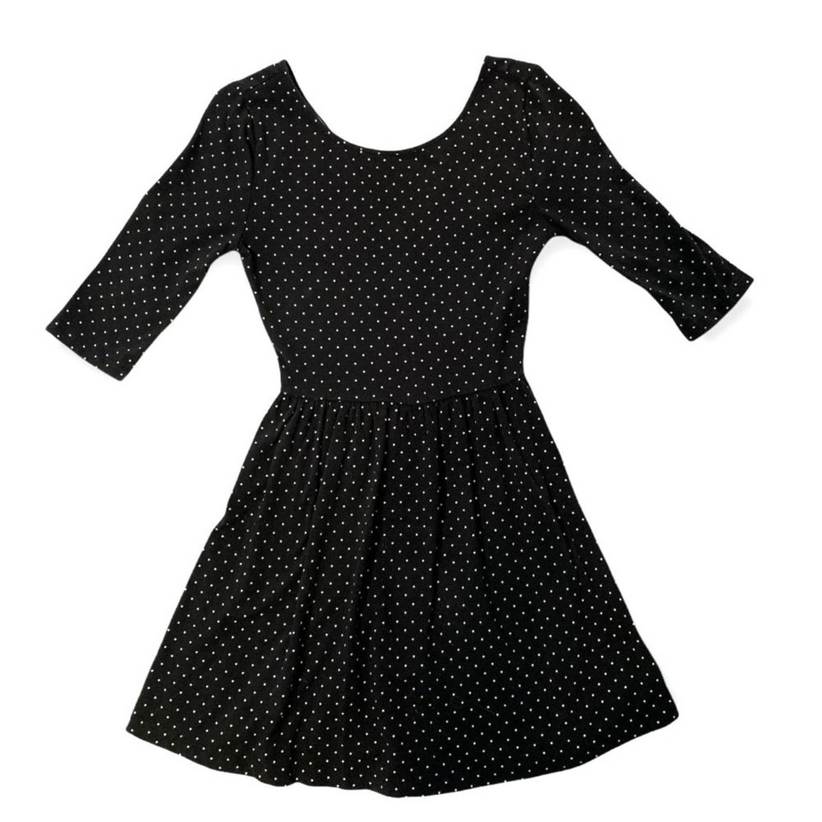 Bongo Polka Dot Mini Dress, Size Women´s Small 7Lp