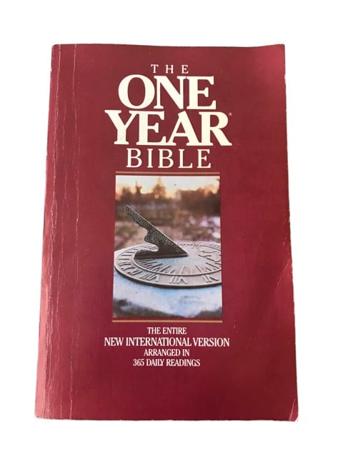 Bible The One Year New International Version 1986 Tyndale 365 Daily Readings cmWGnAkNh