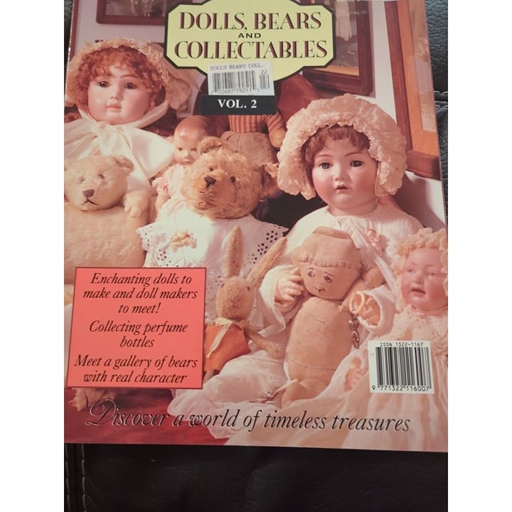 Australia Dolls Bears and Collectables Magazine Vol. 1 No. 2 Real Life Dolls 0ZMpsQ1m3