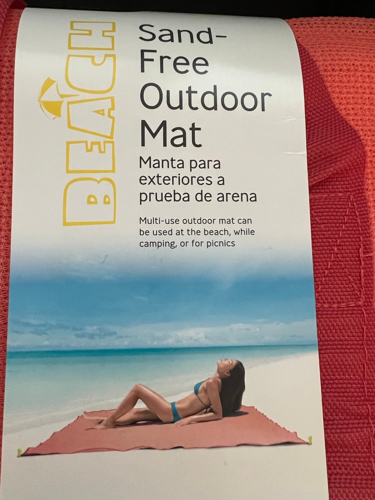 Sand free outdoor mat throw blanket beach 7HxsrJ4Am
