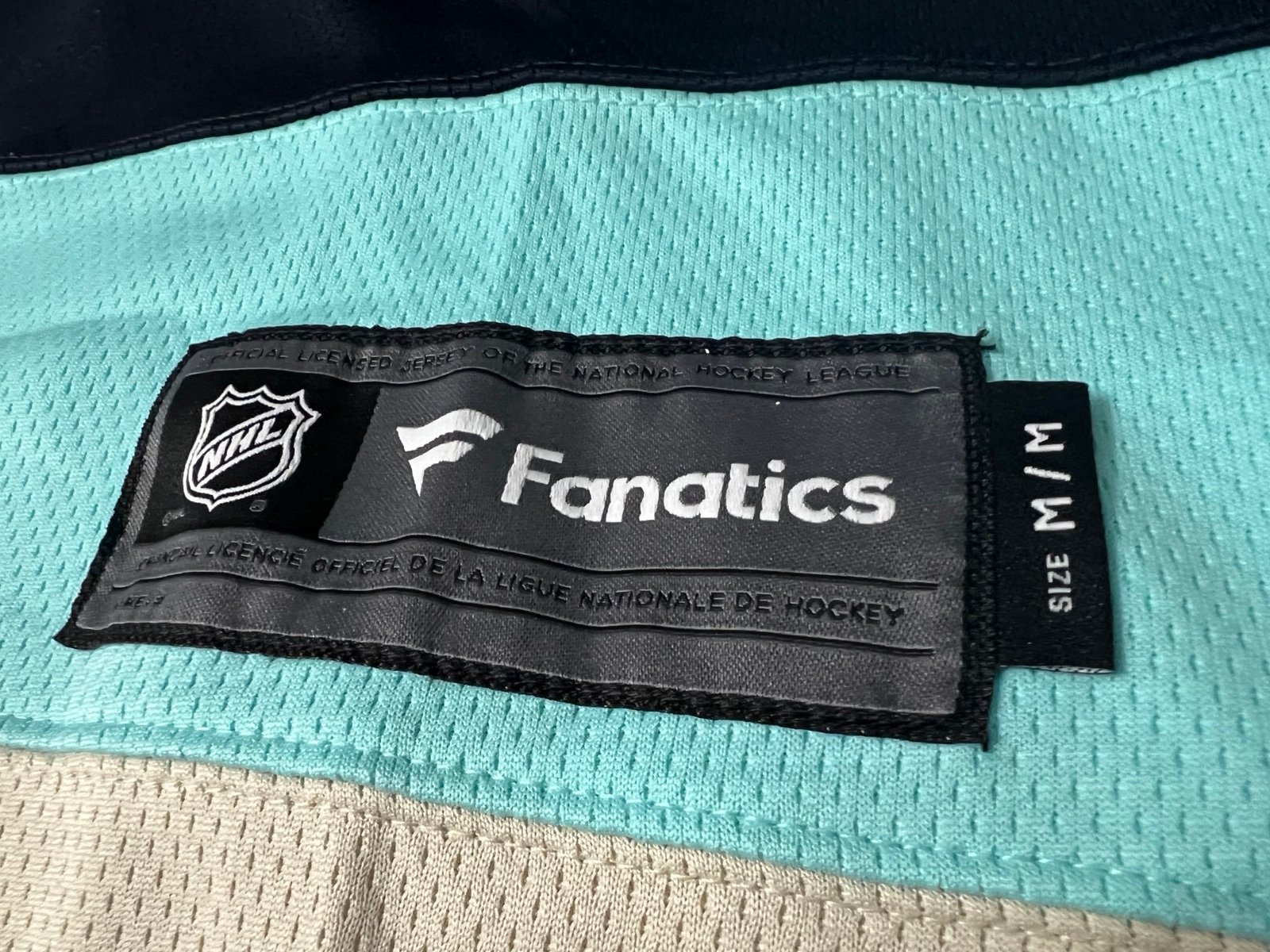 Seattle Kraken Fanatics Branded 2024 NHL Winter Classic Breakaway Jersey Medium EXTTUjpLC