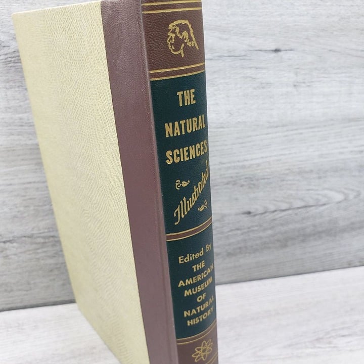 1958 The Natural Sciences Illustrated Old Vintage Book 