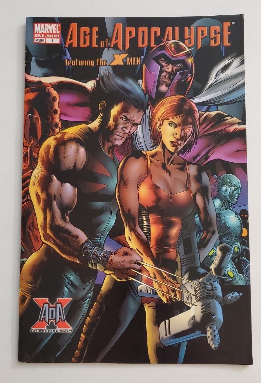 X-Men Age of Apocalypse One Shot #1 - 10th Anniversary Wrap Cover 2005 Marvel EtBTCQ639
