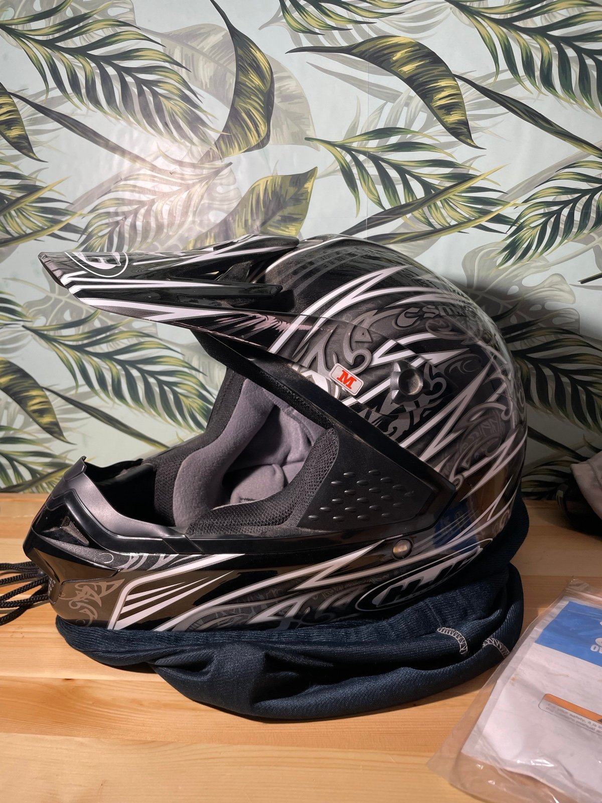 HJC CS MX Scourge Helmet  (discontinued) BcGXFRt2M