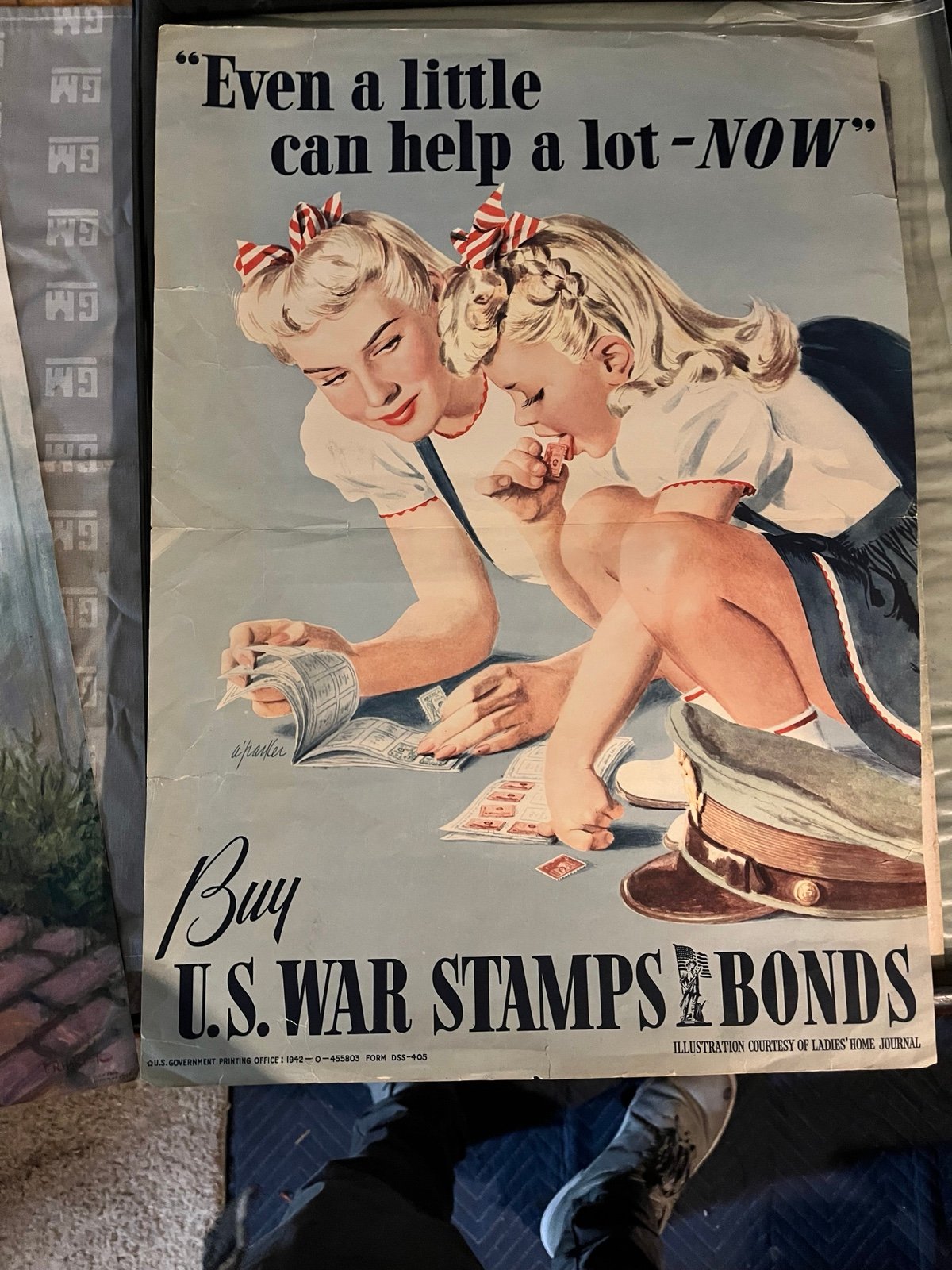 (8)  1950’s-1960’s U.S War Bond and Stamp Posters. All are Signed and Stanped #’ fIT0kdgcj