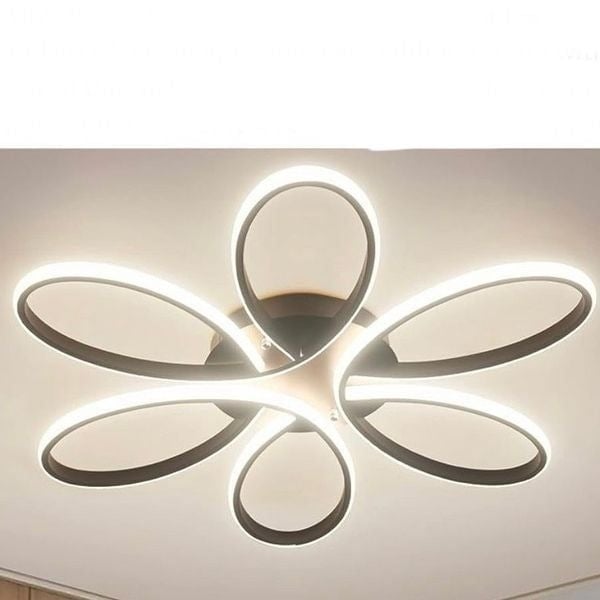 Modern LED Ceiling Chandelier Lamp Lighting Fixture Remote Control 29” 4XJ5MpexC