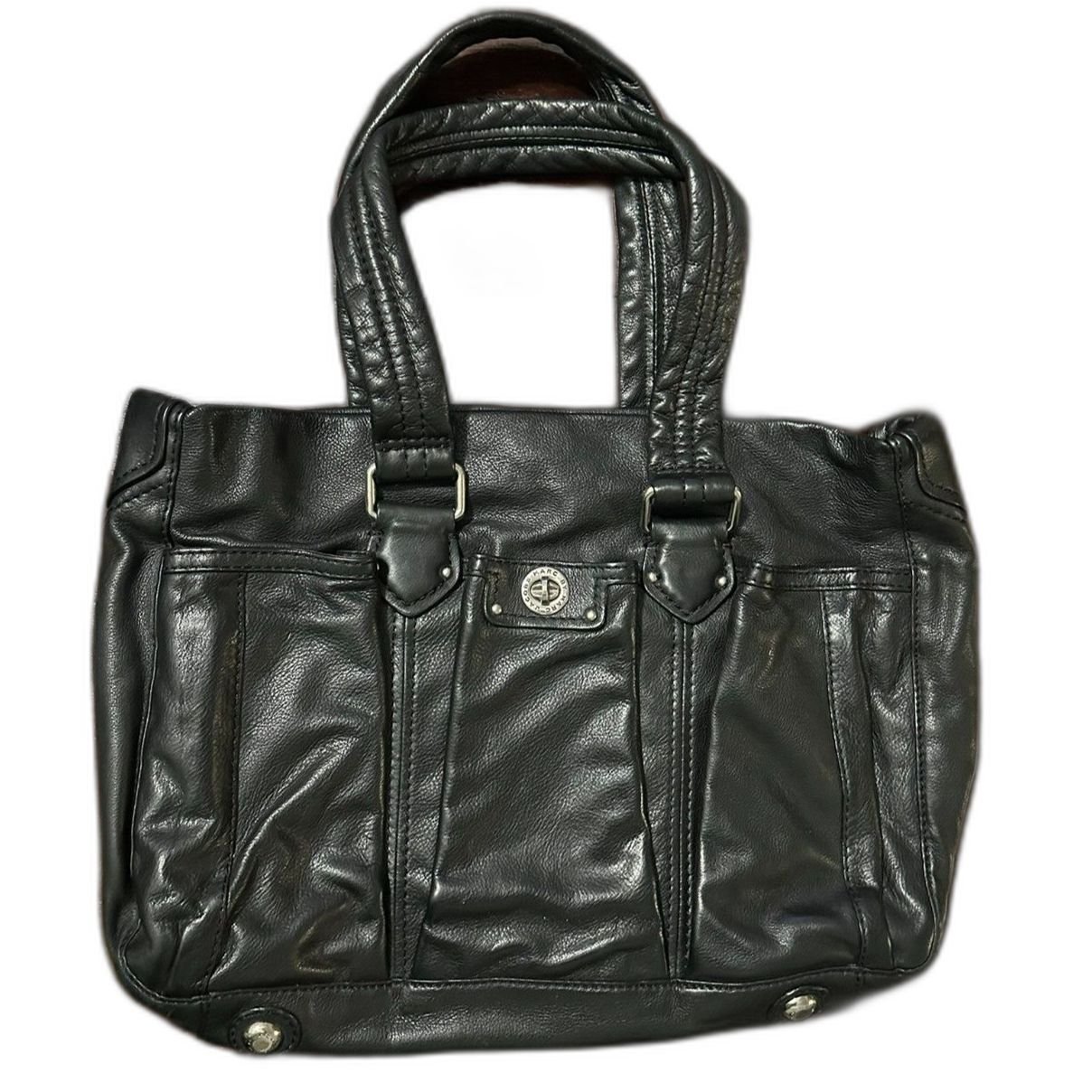 Marc by Marc Jacbos Leather Diaper bag with changing ma