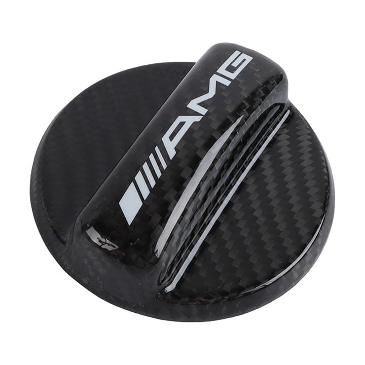 BRAND NEW AMG Real Carbon Fiber Gas Fuel Cap Cover For 