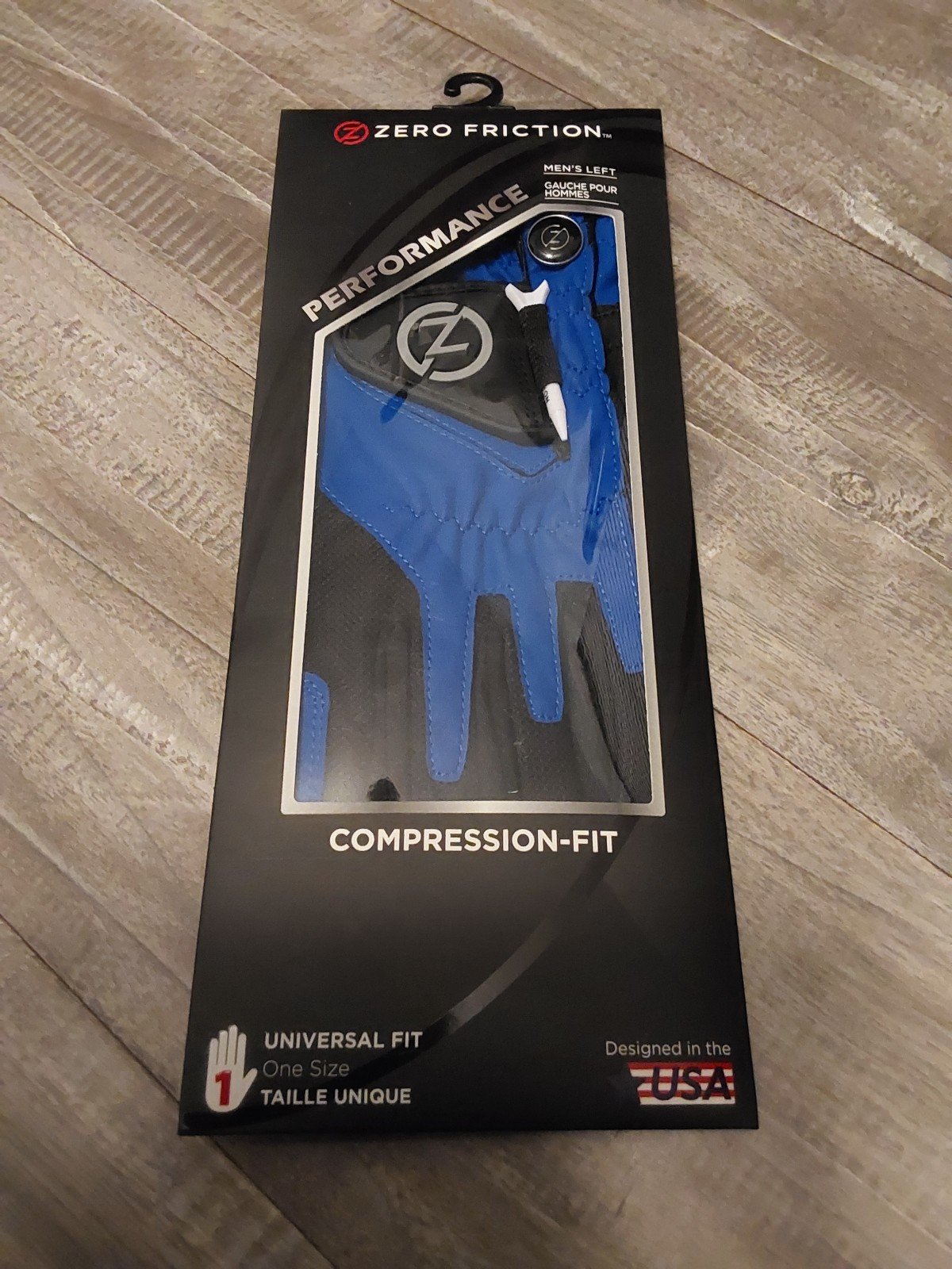 Zero Friction Performance Men´s Left Golf Glove Compression-Fit One Size, NEW 8SfrNnFBn