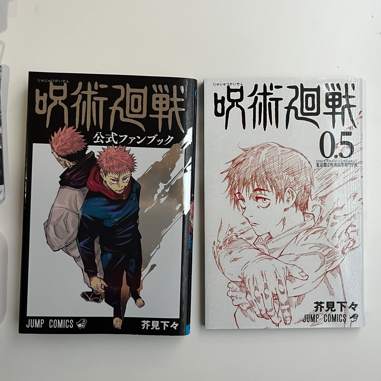 Jujutsu Kaisen manga volume 0.5 and fan guide Cj4RrYtWj