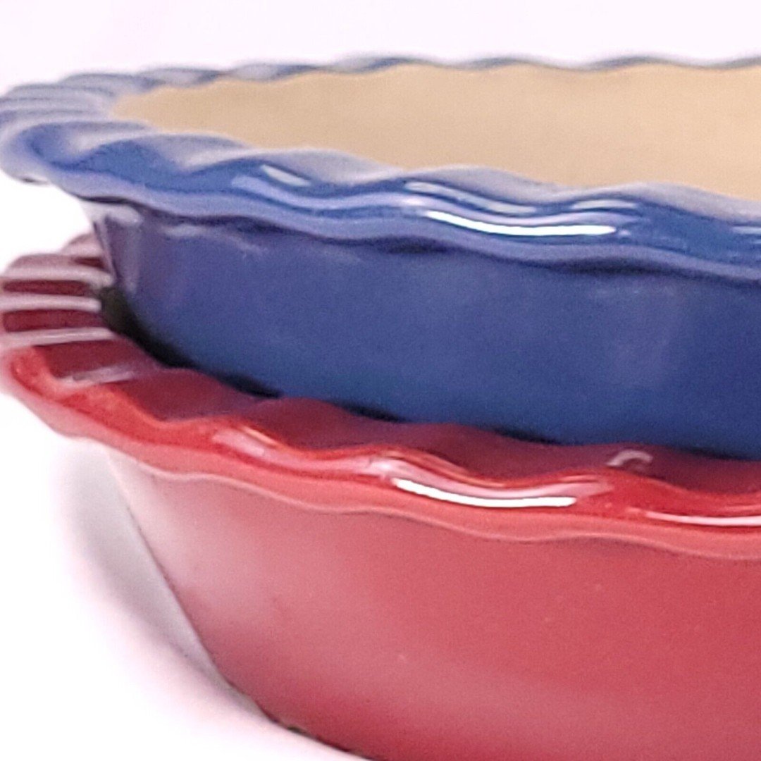 Home & Garden Party Bakeware 9” Pie Plate Set of 2 alVe