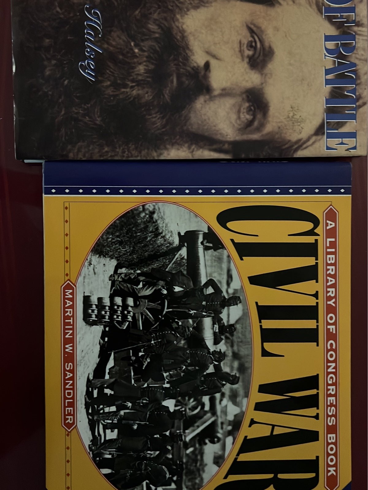 Two civil war educational books g7qdnF0JO