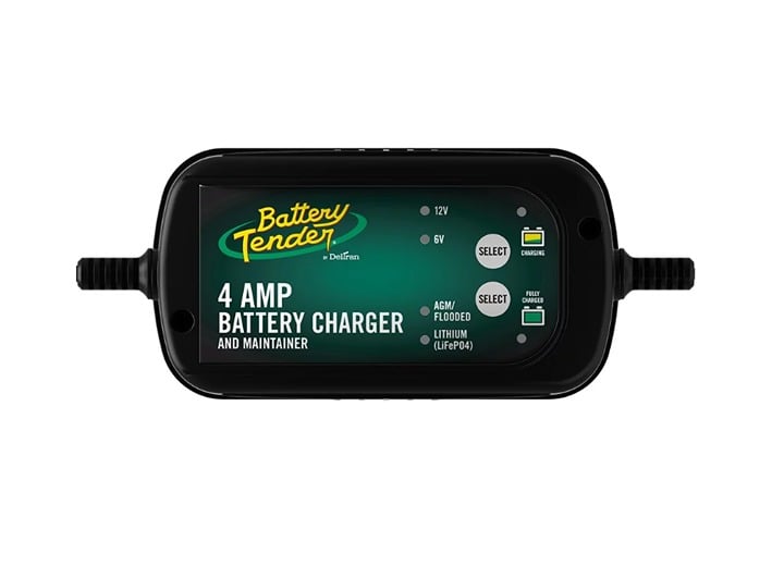 4 Amp, 6V or 12V Selectable Battery Charger aJruxISLJ