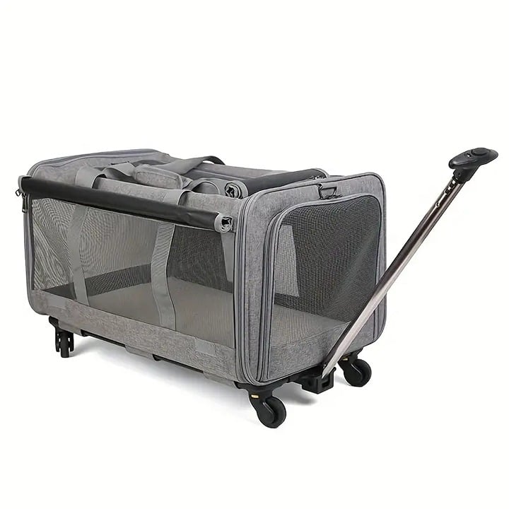 Travel in Style with Your Pet: Portable Transparent Tro